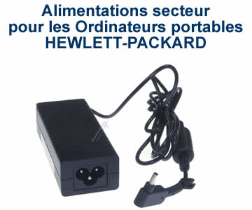 alimentations secteur pour les ordinateurs portables HEWLETT PACKARD