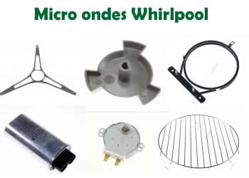 pices dtaches pour les micro ondes Whirlpool