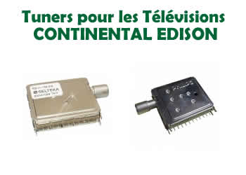 tuners pour les tlvisions continental edison